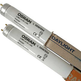 原装osram欧司朗l58w/954 de luxe色温5400k标准对色光源灯1.5米