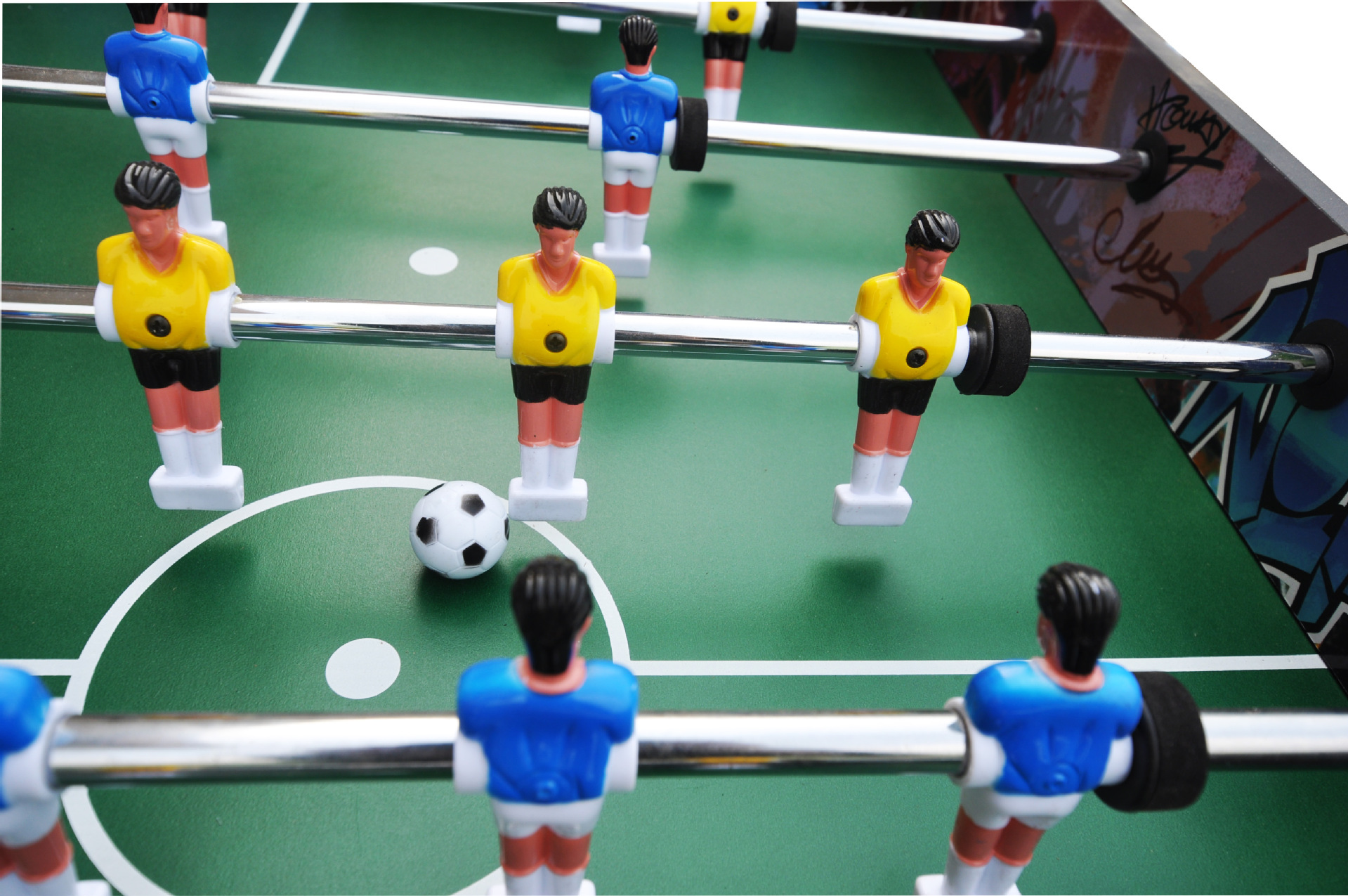 室内儿童成人通用八杆4尺桌上足球台足 桌游