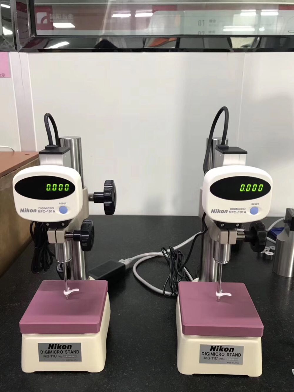 日本nikon尼康0-50mm精度1um高度规 数显高度计 mf-501 mfc-101