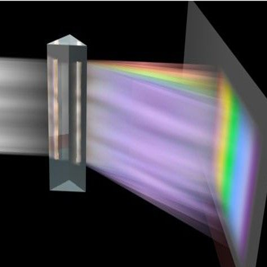 光学玻璃三棱镜定制教学直角反射菱镜提供光学镀膜加厂家批发