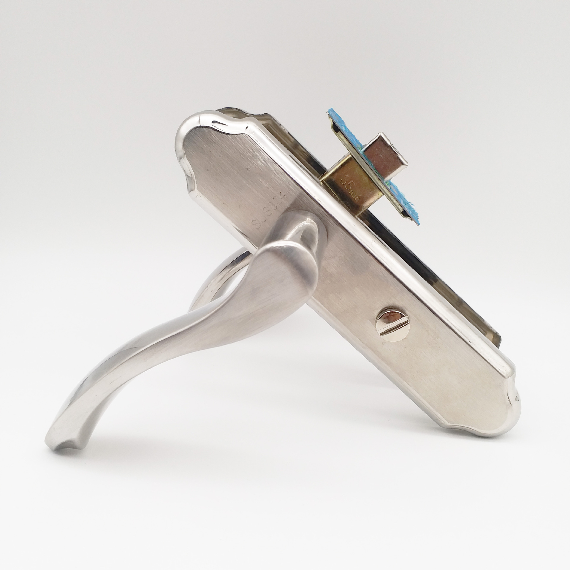 不锈钢卫浴锁 卫生间门锁具 浴室锁具 不锈钢单舌锁