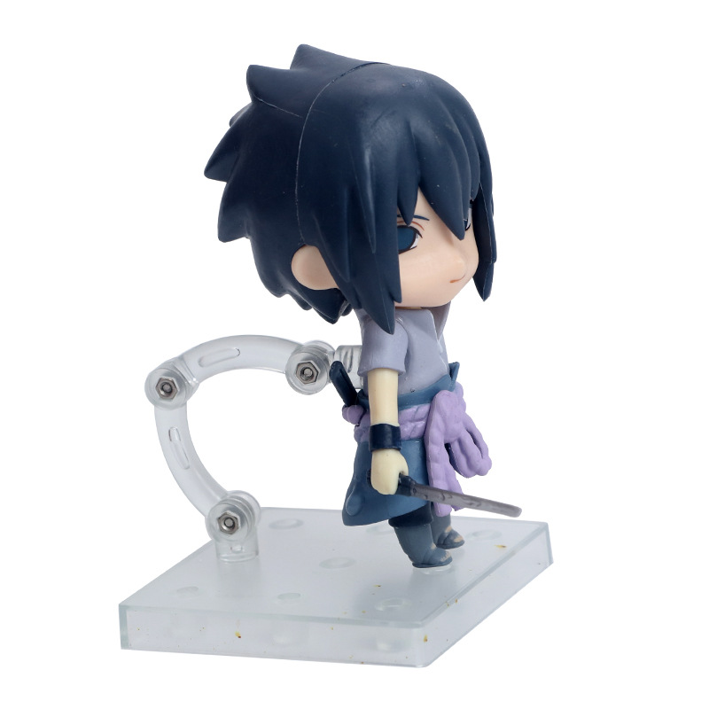 易鑫动漫 混批火影q版3款宇智波佐助 疾风传手办公仔玩具摆件模型