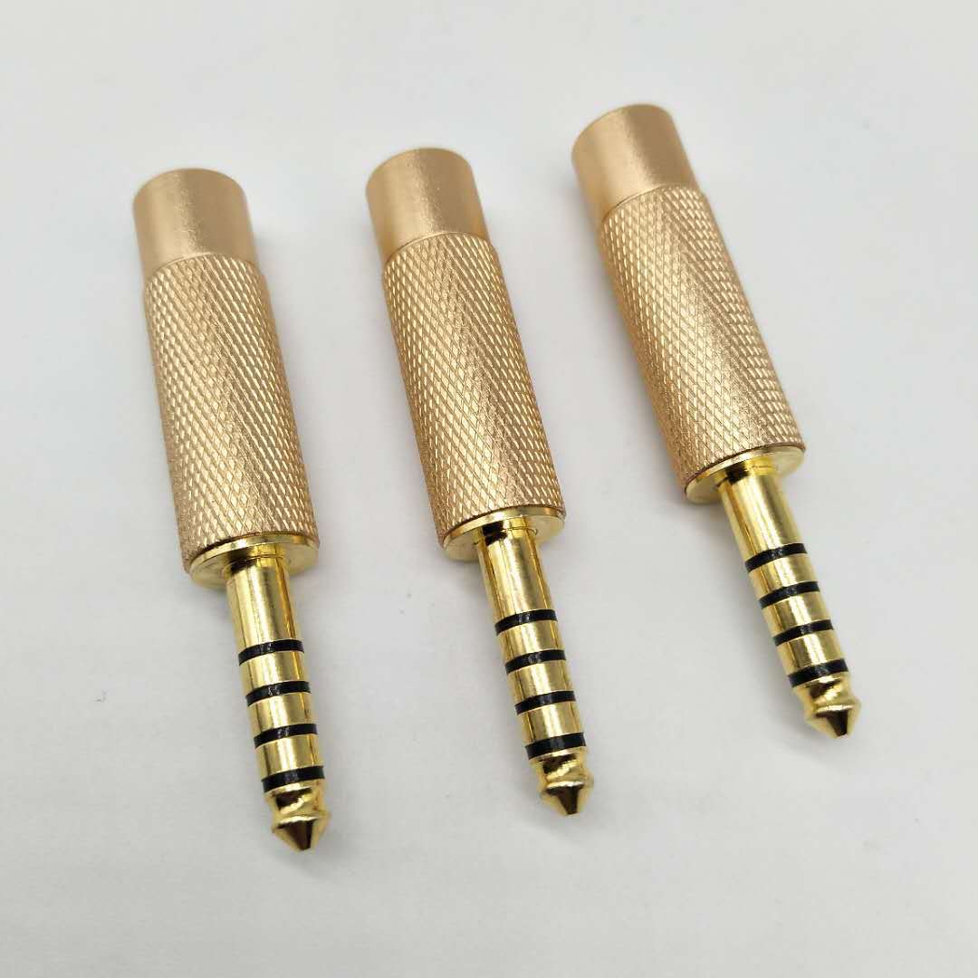 转接头4.4插头 索.尼4.4mm5级平衡插头 4.4五极公转3.5母转接头