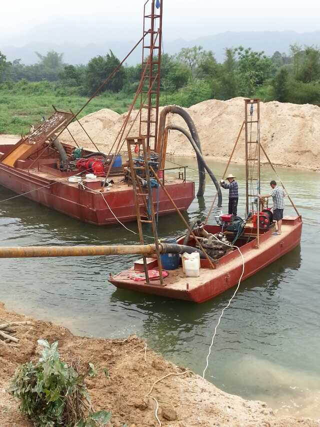 广西6寸小型抽沙船 小型抽泥船