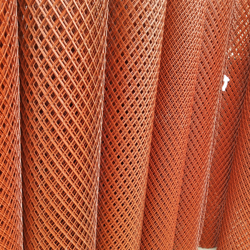 圈玉米金属菱形网 养殖防护薄铁拉伸扩张网 菱形铁筛网厂家批发