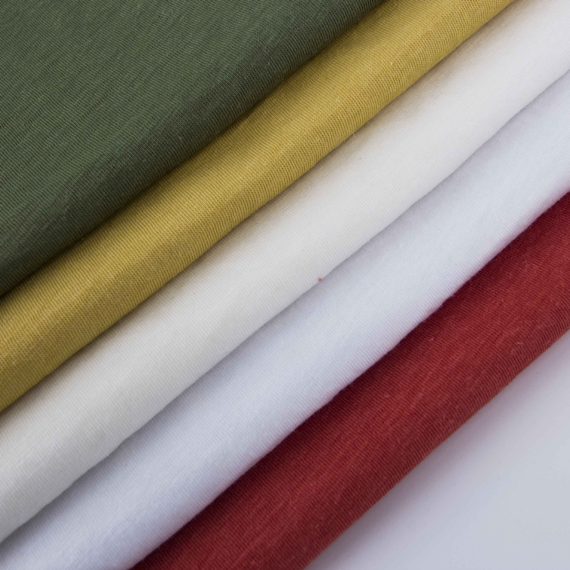 大麻有机棉单面 汗布 面料 夏季男女装时尚 短袖t恤大麻棉面料