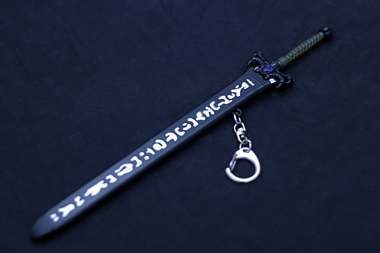 刀剑神域动漫武器周边桐人阐释者金木樨水妖精剑鞘兵器22cm