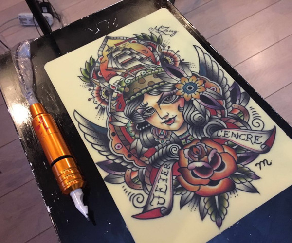 纹身练习皮纹身硅胶练习皮手臂大号a4纹身仿皮假皮练习皮厚度3mm