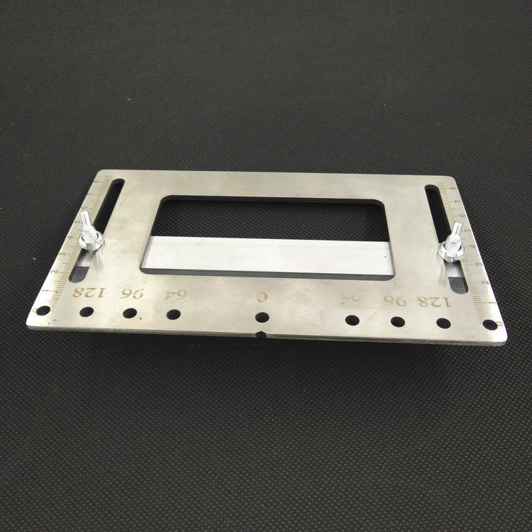 拉手开孔定位器木工不锈钢安装门把手打孔橱柜辅助神器工具柜门