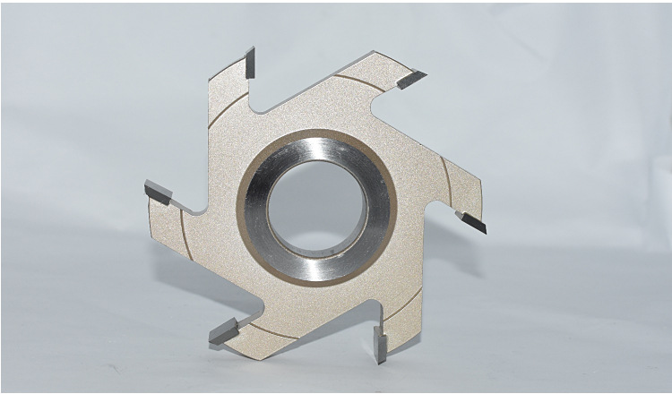 浪潮6刃槽刀 立铣刀 成型刀具 木工槽刀 内孔35*外径125*6齿