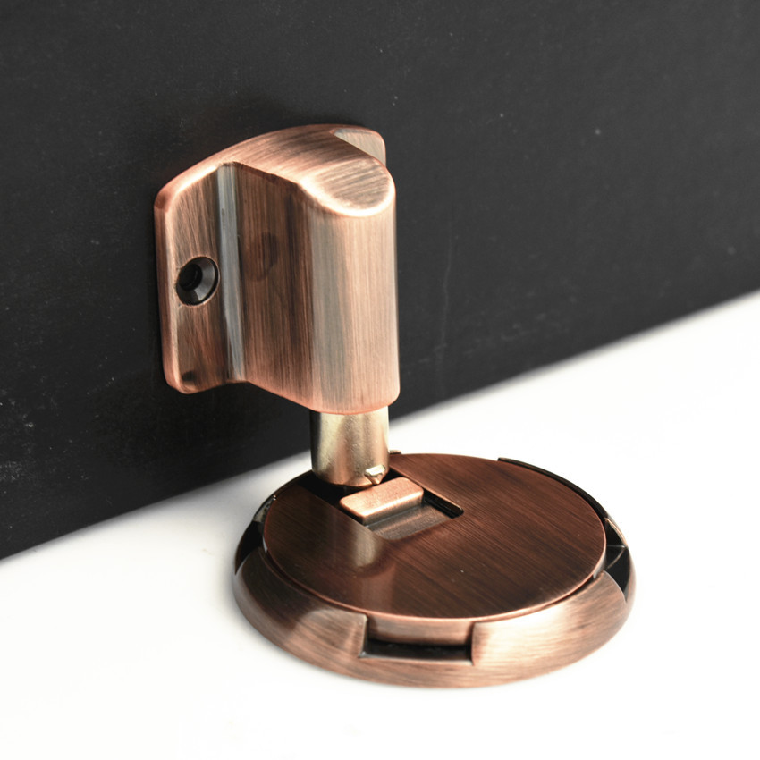 日式无磁门吸免打孔推拉式定位器止门器门挡机械地吸隐形门吸