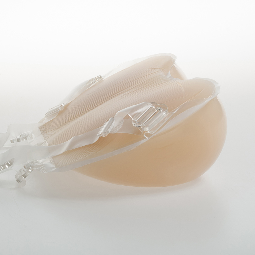 速卖通 ebay 伪娘cd变装连体硅胶义乳 露乳沟爆乳假奶假胸假乳房