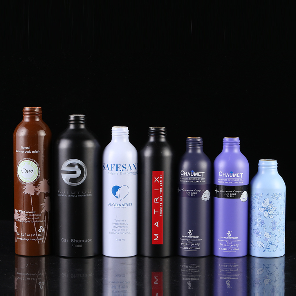 螺纹铝瓶螺纹铝罐铝盒面霜瓶香水瓶挤压瓶起泡瓶药丸罐