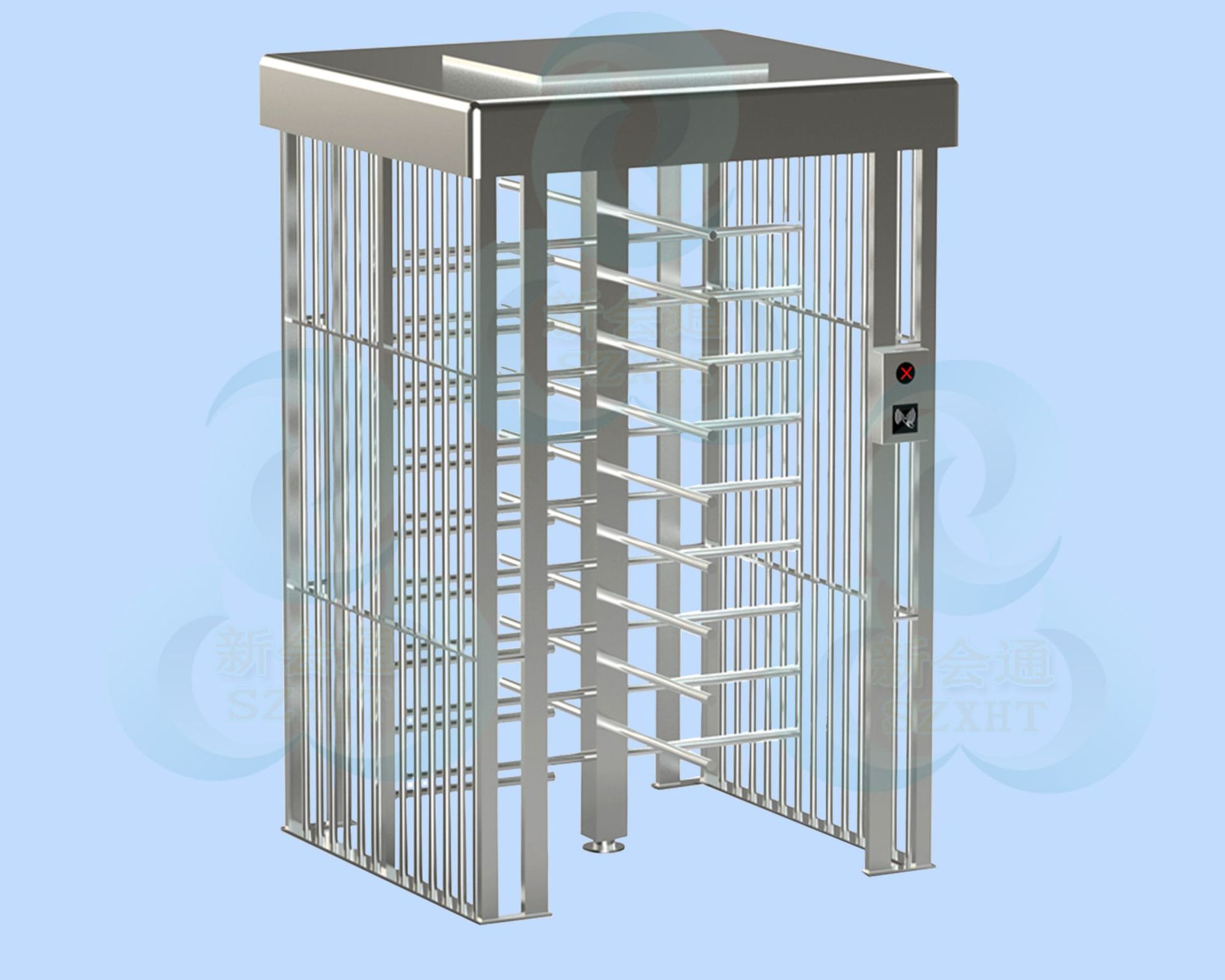 全高转闸 门禁全高旋转闸 旋转门 十字全高转闸半高转闸闸机