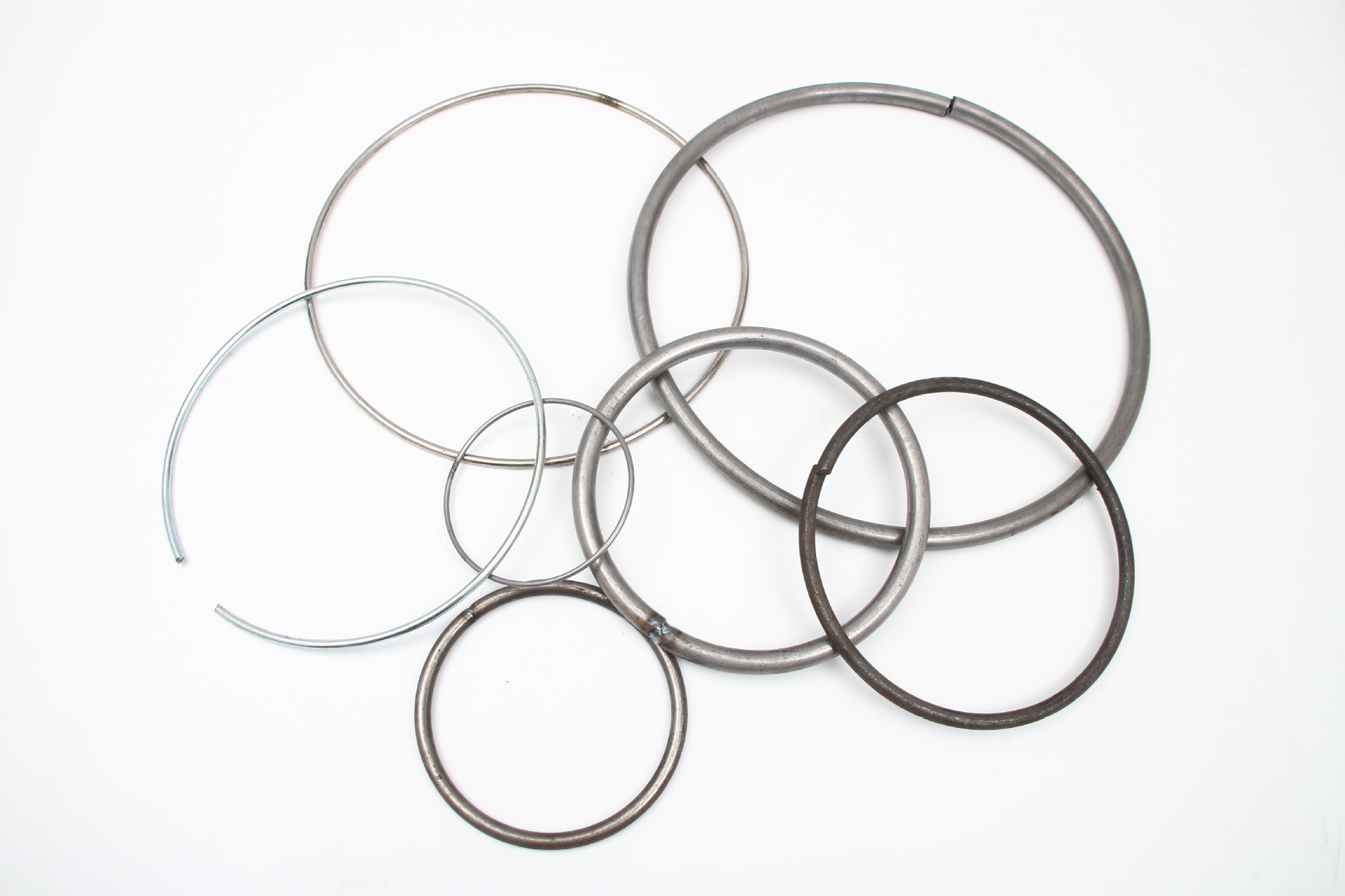 定制供应圆钢圈圆 不锈钢圆环铁圈 圆圈 o型环 铁圈 大圆圈