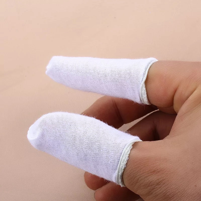 diy饰品配件手工材料 全棉手指套布指套防护耐磨套防手汗