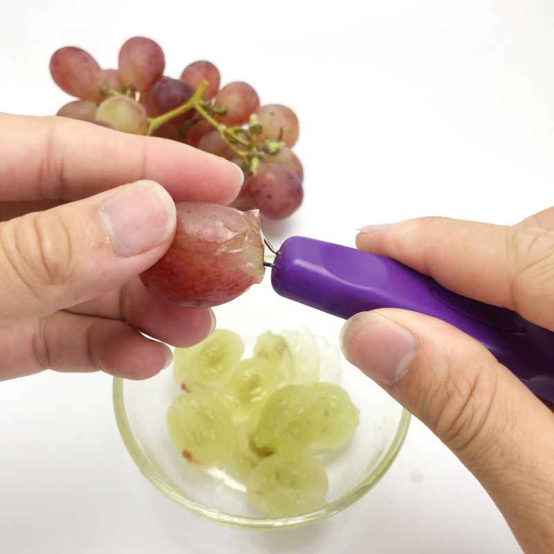 新款葡萄去皮器 提子去皮器剥葡萄皮 厨房小工具厂家直销