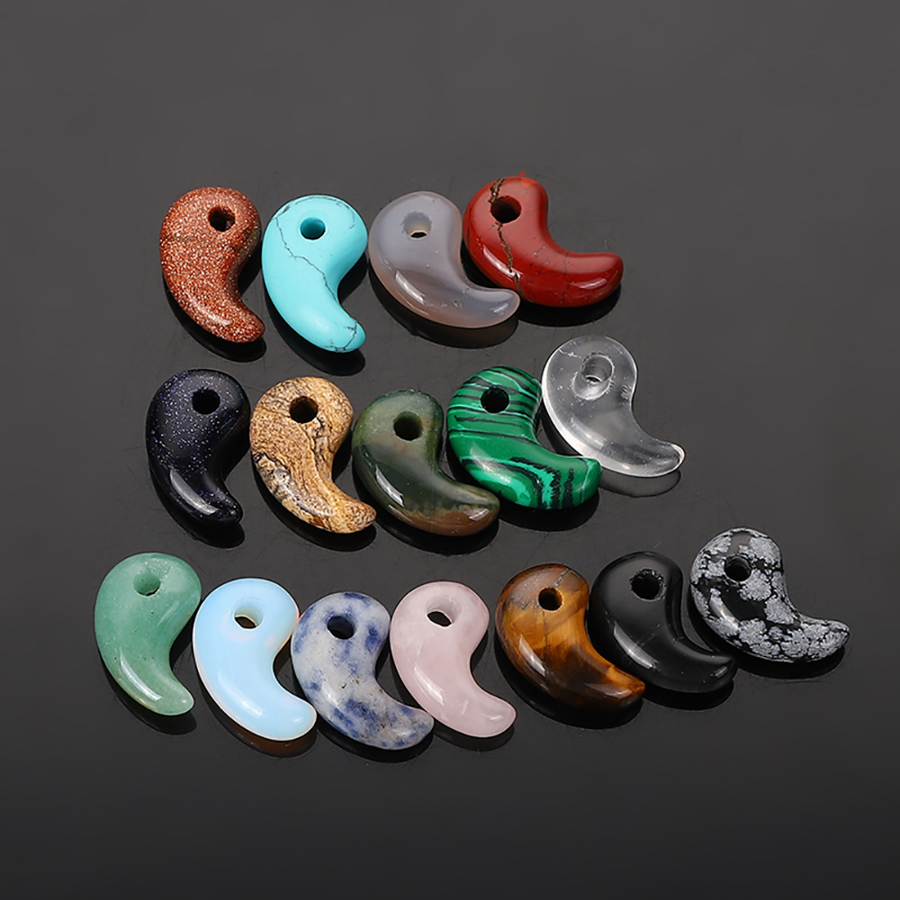 天然水晶玛瑙 阴阳师勾玉吊坠犬夜叉大天狗动漫周边手串手链项链