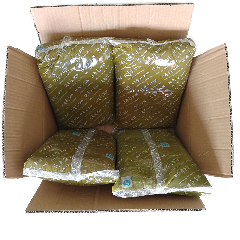 绿豆沙馅豆沙馅 绿豆馅 料 月饼豆沙烘焙原料 粽子馅整箱19公斤