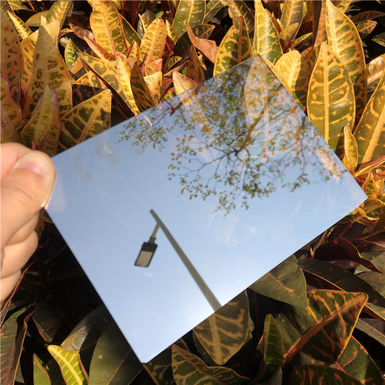 多种透光度可选的镜显玻璃 此款为镀膜透光70%反射30%魔镜玻璃