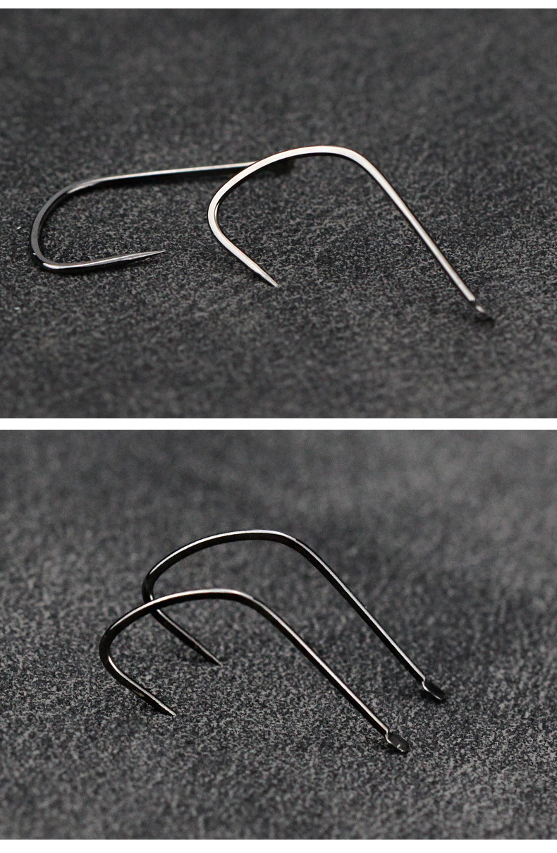 散装无倒刺上黑竞技细鲤角 黑坑糗鱼偷驴鲤鱼鲫鱼轻口台钓钓鱼钩