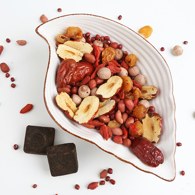 朵妈国货七红汤五谷杂粮原料红原料红东北赤小豆花生红莲子6包