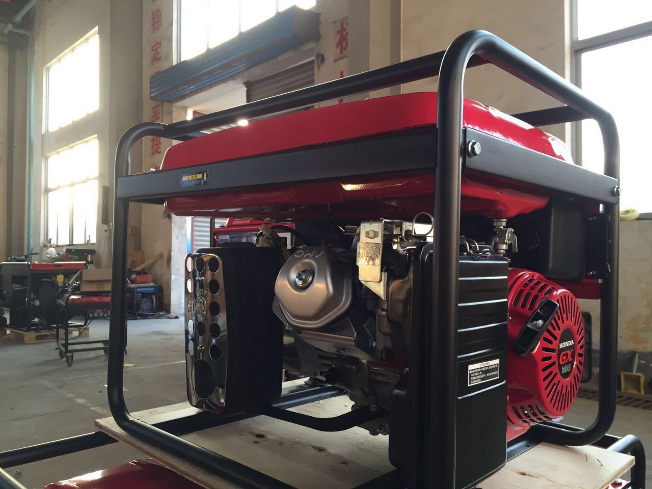 凯汇成品牌khw210e交流发电电焊一体机210a电动科勒动力