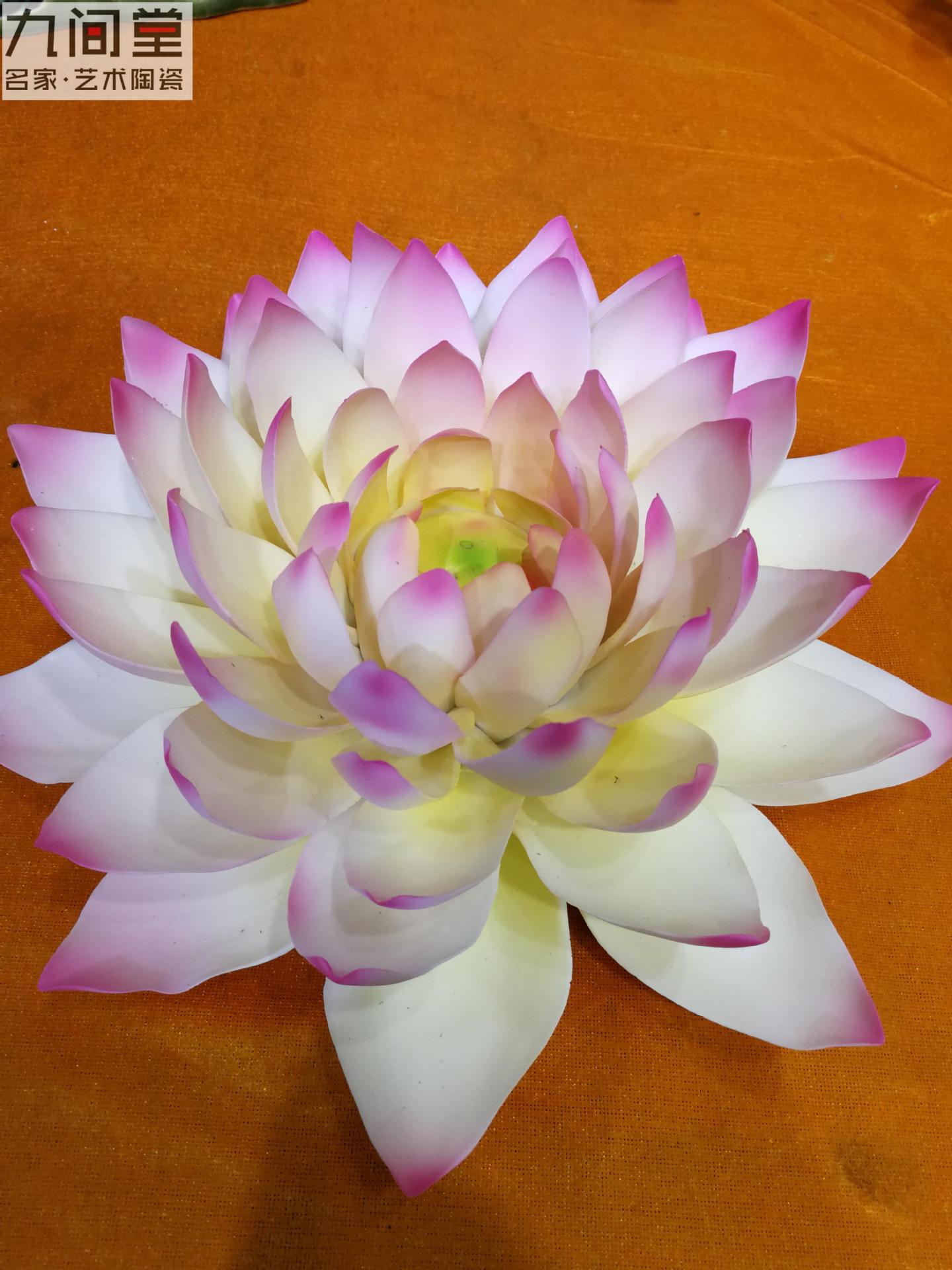 莲花荷花香插佛前供奉装饰中式古风禅意摆件茶桌茶宠礼品手工线香