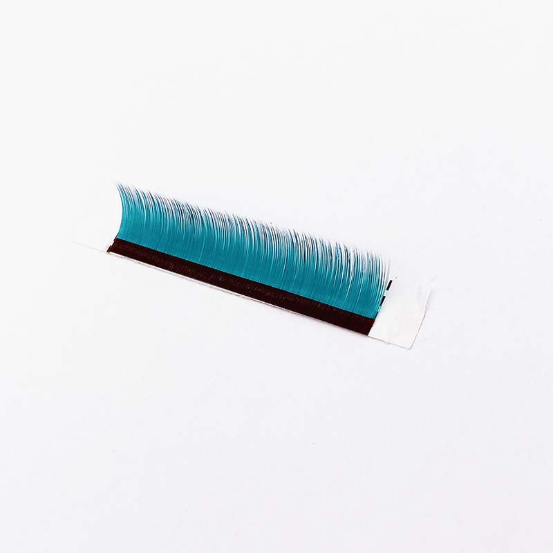 0.07 Qingdao Pingdu Factory Wholesale Green Grafting Planting round Hair False Eyelashes Natural Eyelash