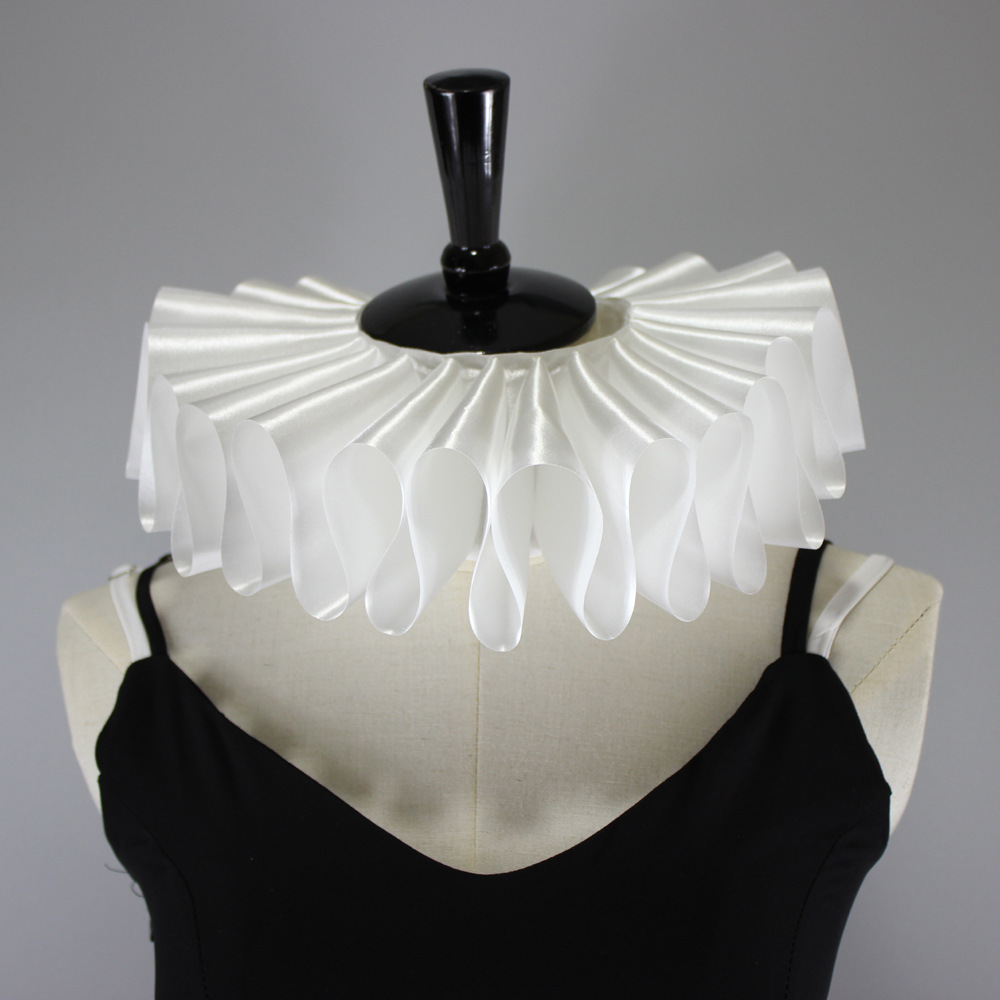 经典新品式纯手工拉夫领假领子戏剧舞台造型婚纱照拍摄摄影道具