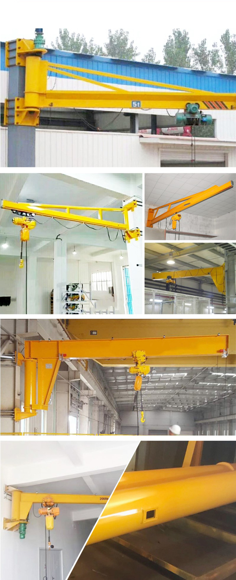 5t式起重机 墙壁式悬臂吊 墙壁吊壁挂吊