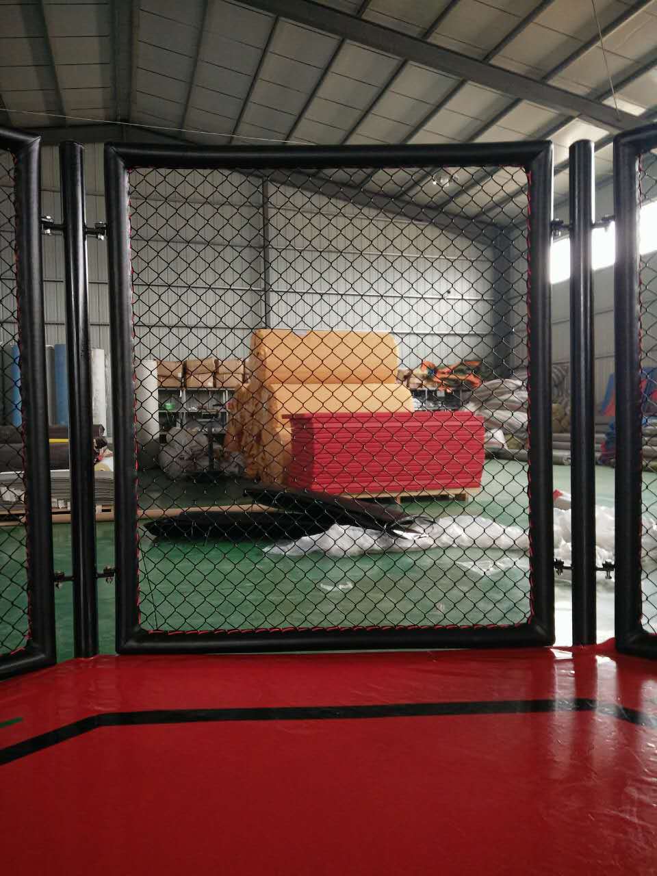厂家直销成人格斗八角笼 自由搏击八角笼 美式摔跤擂台