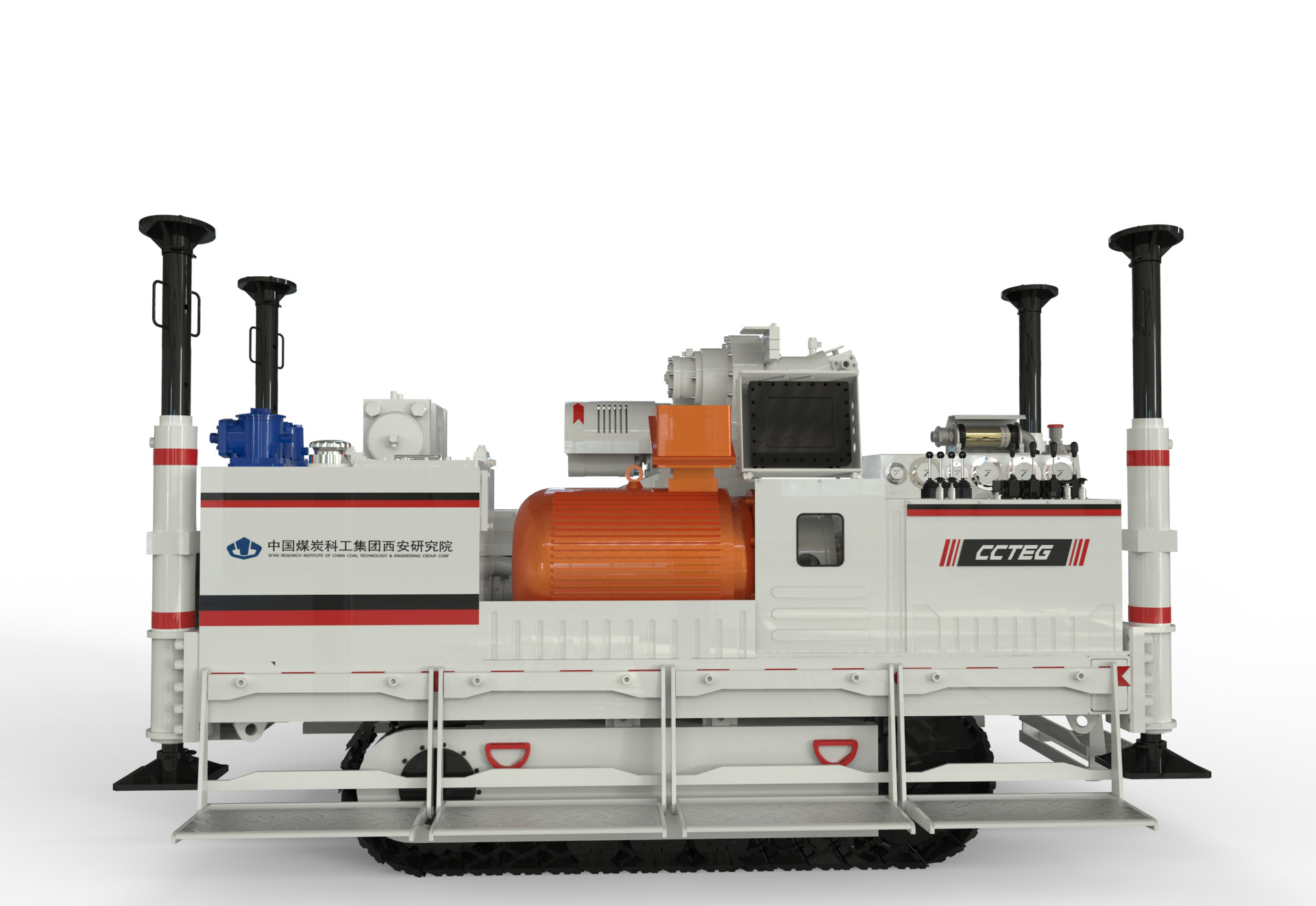 西安研究院zdy12000ld型煤矿井下履带式大功率超深孔定向钻机