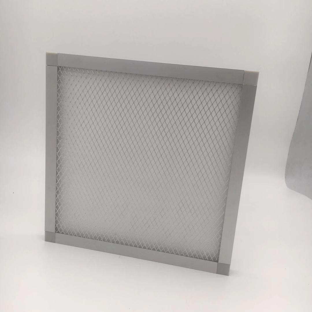 厂家订制初效过滤网平板式铝框工业过滤器两面护网可水洗
