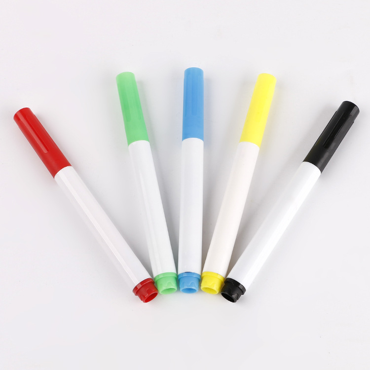 专业生产可擦白板笔 带刷白板笔 环保无毒