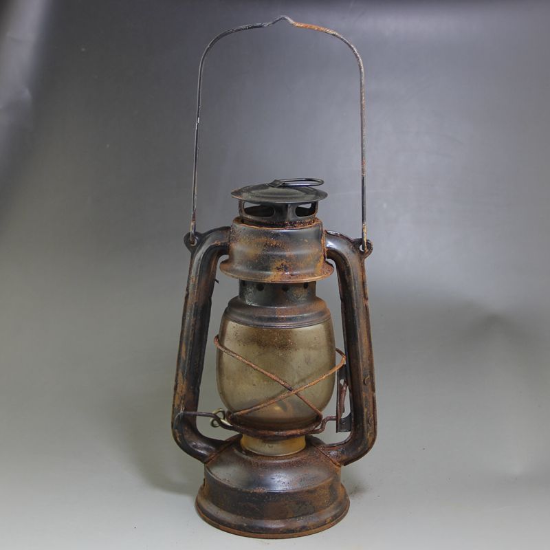民国老上海老式煤油灯批发 复古手提马灯小夜灯台灯怀旧家居摆件
