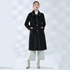 Two-sided Cashmere coat fashion Small fragrant wind Simplicity 19 Autumn and winter new pattern Hit color Mid length version Wool Nepal coat Two-sided Cashmere coat fashion Small fragrant wind Simplicity 19 Autumn and winter new pattern Hit color Mid length version Wool Nepal coat