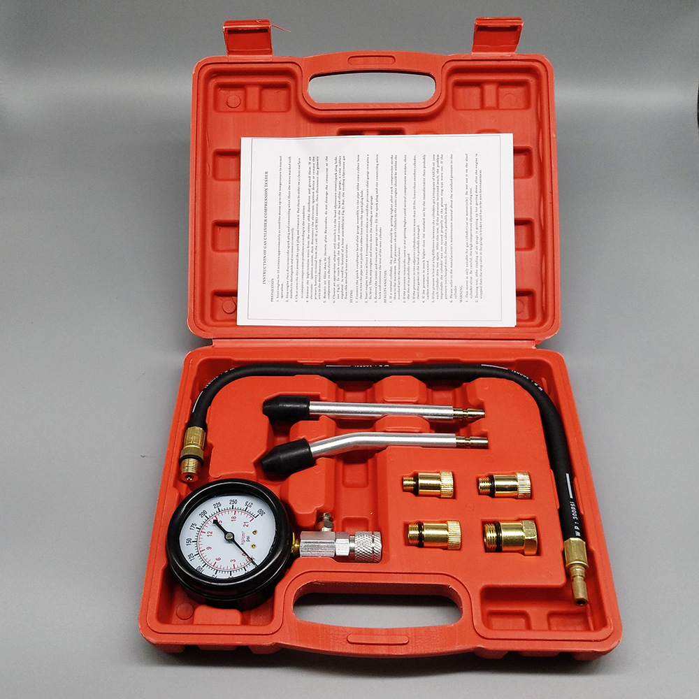 多功能气缸压力表两用汽油发动机专用气缸表汽车检测工具厂家直销