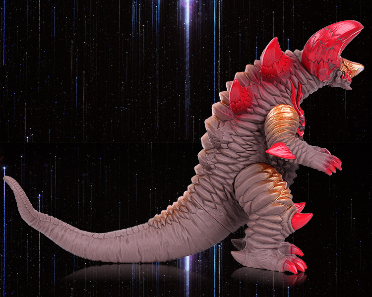 万代 软胶骷髅哥莫拉怪兽儿童男孩玩具 骷颅哥莫拉 08704