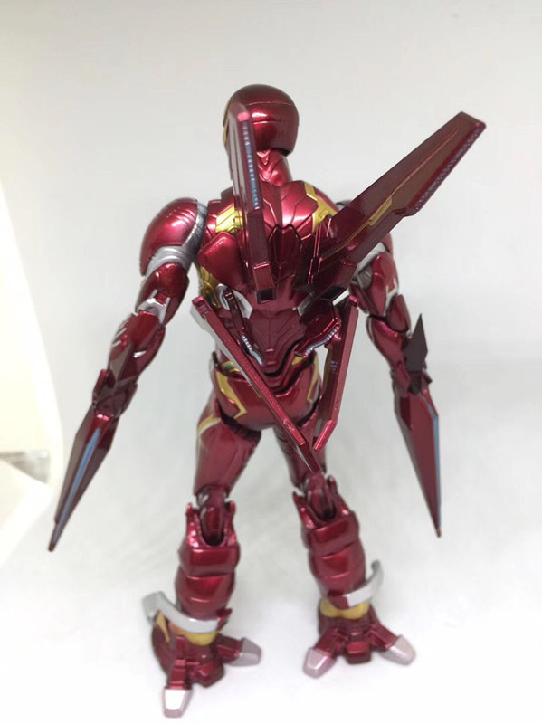 复仇者联盟4终局之战 shf钢铁侠武器包配件mk50纳米包摆件模型