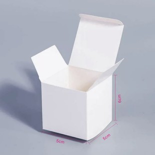 白盒白卡小白盒现货长方形空白色 普通单插包装卡纸材质盒子厂家