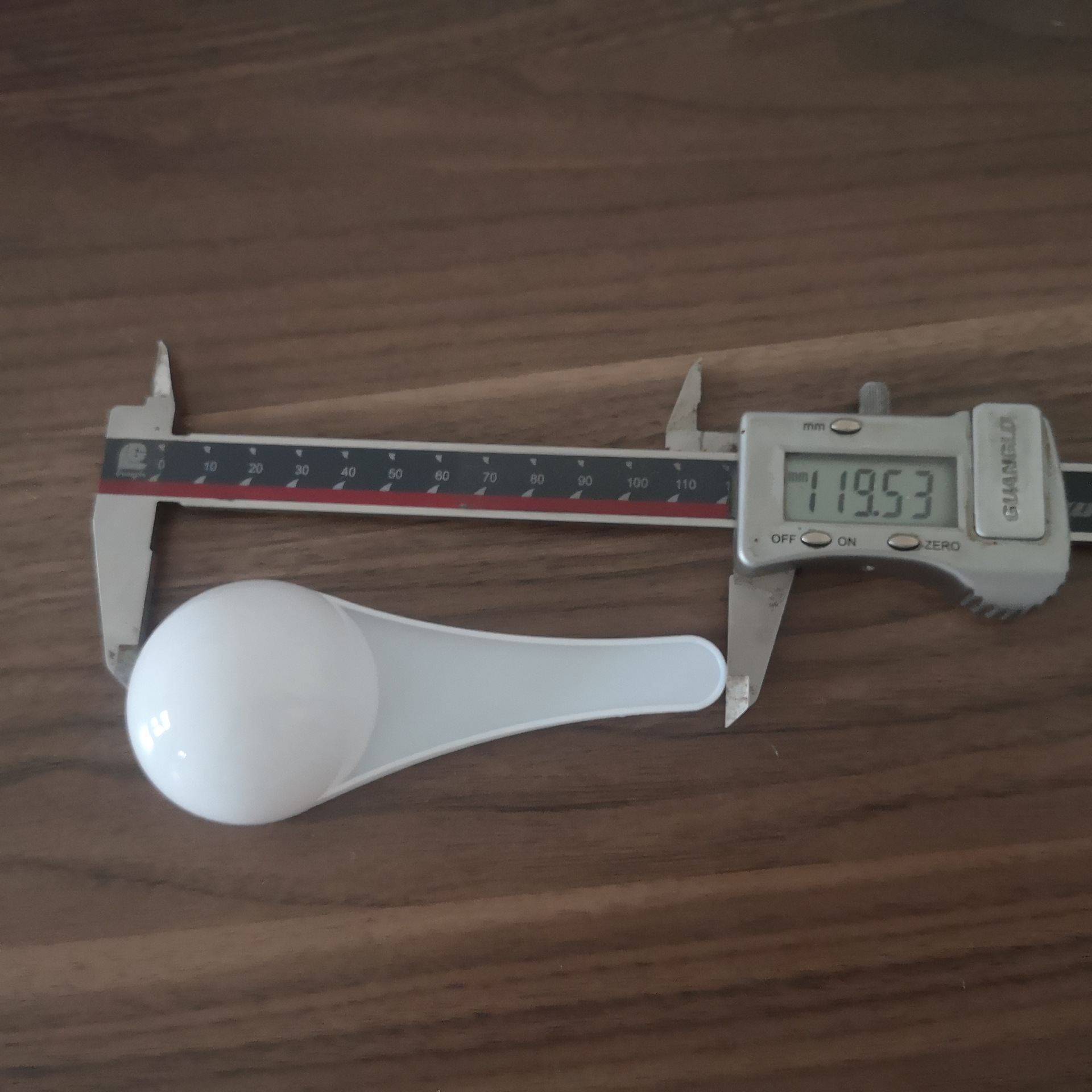 批发15克塑料勺子 一次性奶粉勺 蛋白粉定量勺 pp材质洗衣粉勺