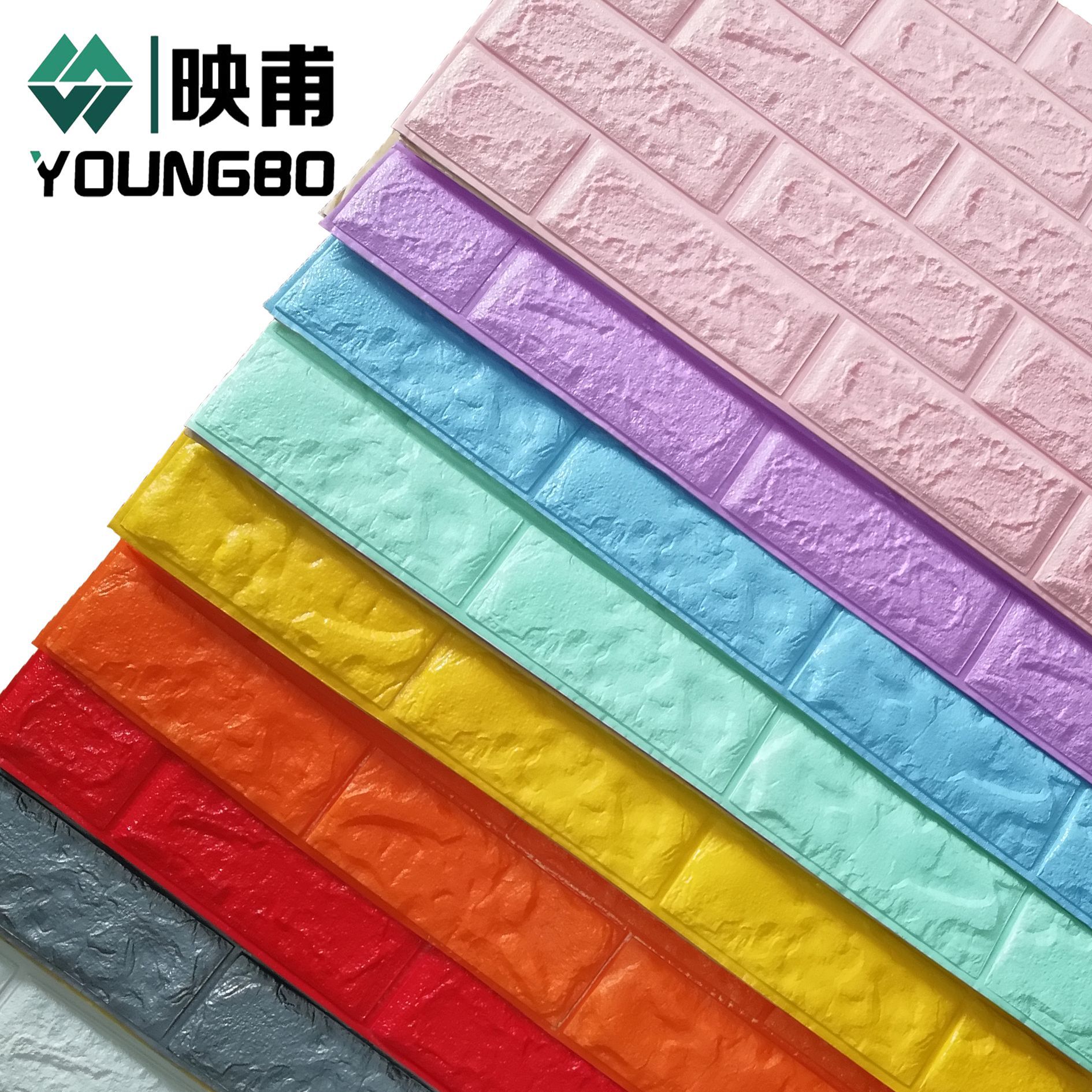 厂家直售 3d立体墙贴 新款家装xpe泡沫墙贴自粘墙贴可定制