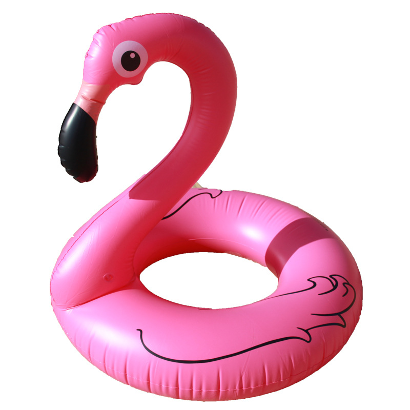 Spot European and American Amazon Hot Sale 120 Fire Cracked Bird Inflatable Swimming Ring plus-Sized Thickened Swim Ring Drifting Safety