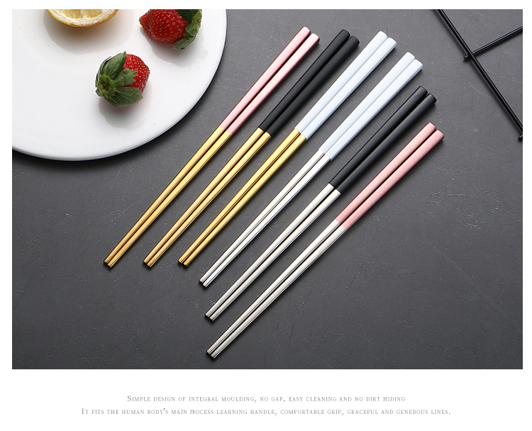 不锈钢筷子_304不锈钢筷子高档餐厅酒店韩式厂家直销 - 阿里巴巴