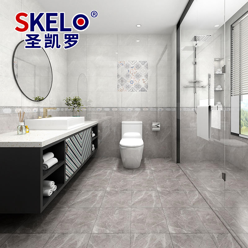 圣凯罗 厨卫瓷砖300x600釉面砖防滑地砖厨房卫生间墙面砖瓷片墙砖