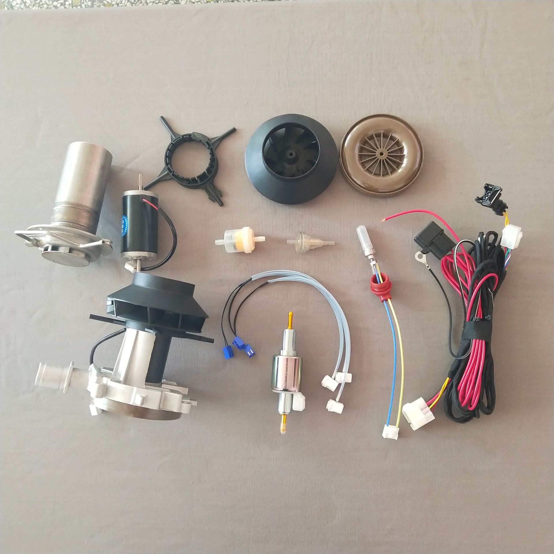 驻车燃油空气加热器燃油暖风机配件汽车空调货车柴油取暖器配件