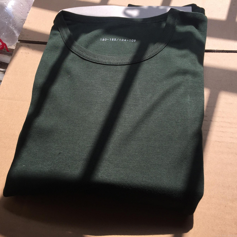 07陆内衣裤套装保暖秋衣裤男式户外秋衣秋裤16款武新式秋衣