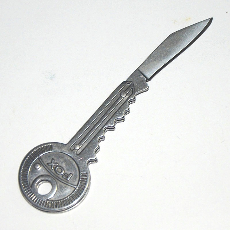 户外多功能便携式钥匙刀 不锈钢可折叠小刀野营求生装备edc工具刀