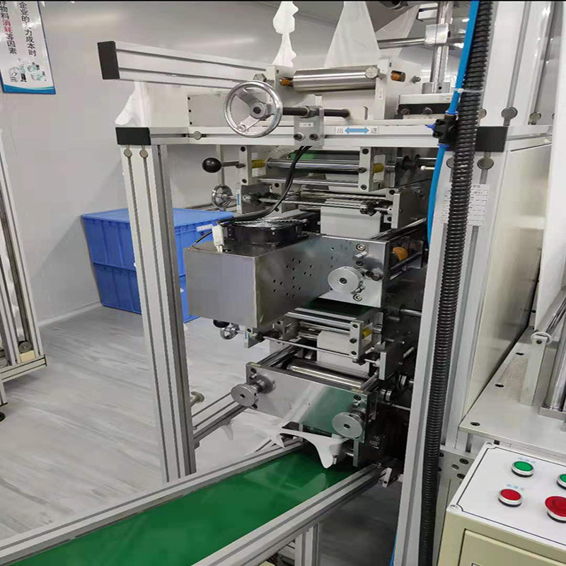 东莞力铖全自动3d弹性口罩机立体防护折叠口罩机